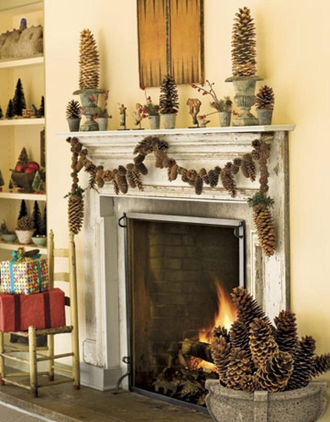 Firelit Room With Golden Walls