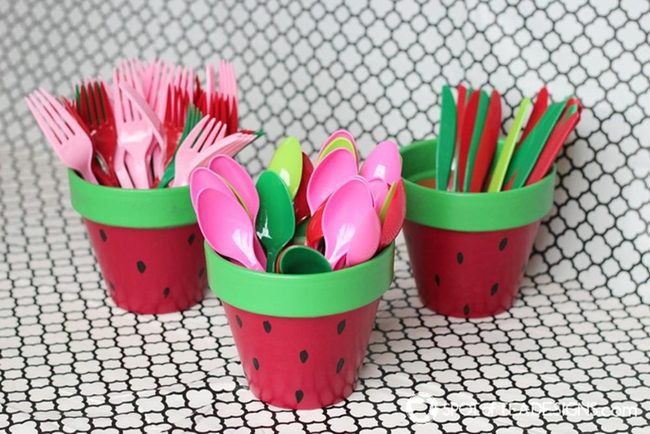 Watermelon Red Dining Ensemble