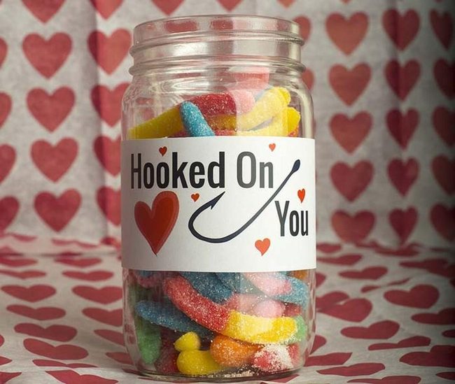 Hooked On You Gummy Jars