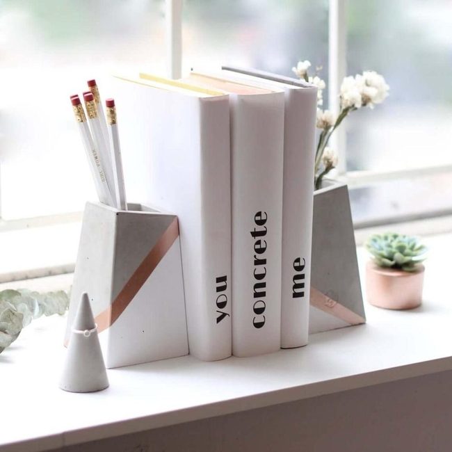 Concrete Bookends, Four Functions