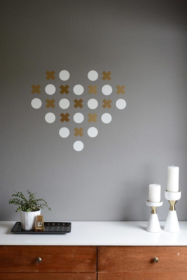 Gold Accents Minimalist Dresser