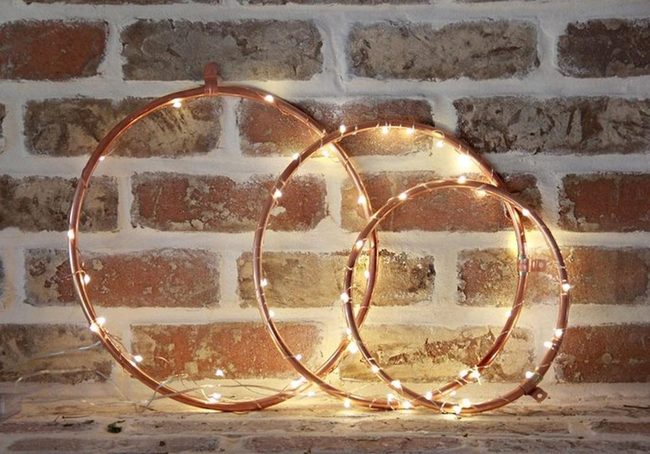 Copper Rings, Brick Warmth