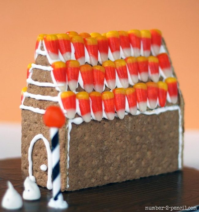 Striped Candy Roof Gingerbread