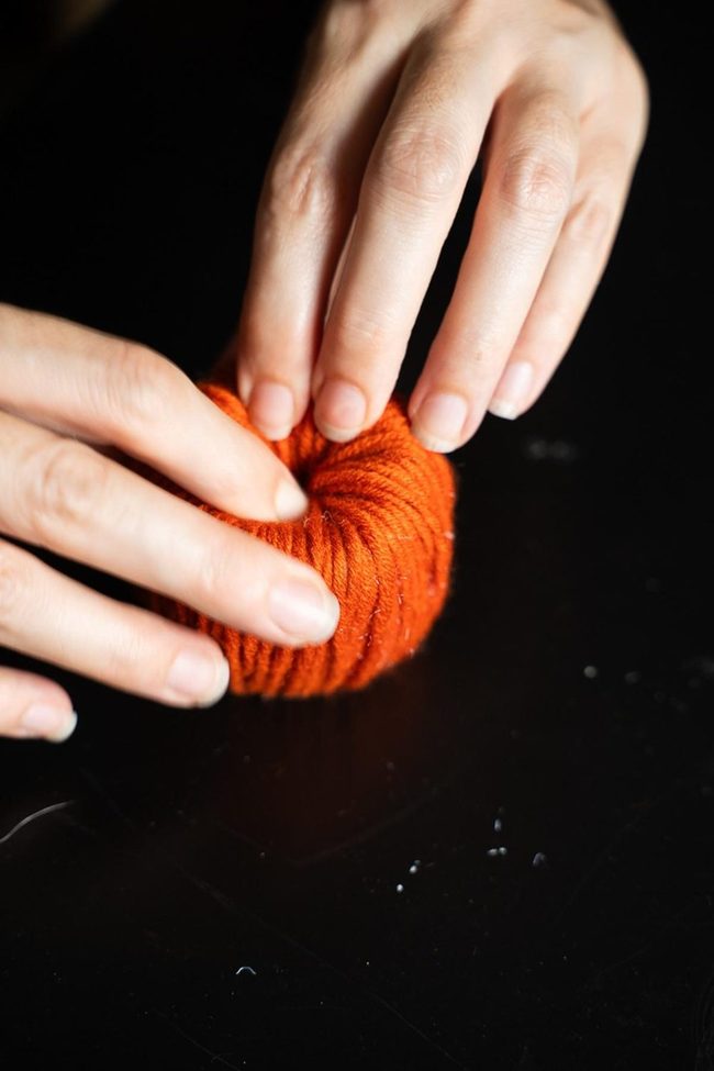 Orange Sparkle Hand Wrap