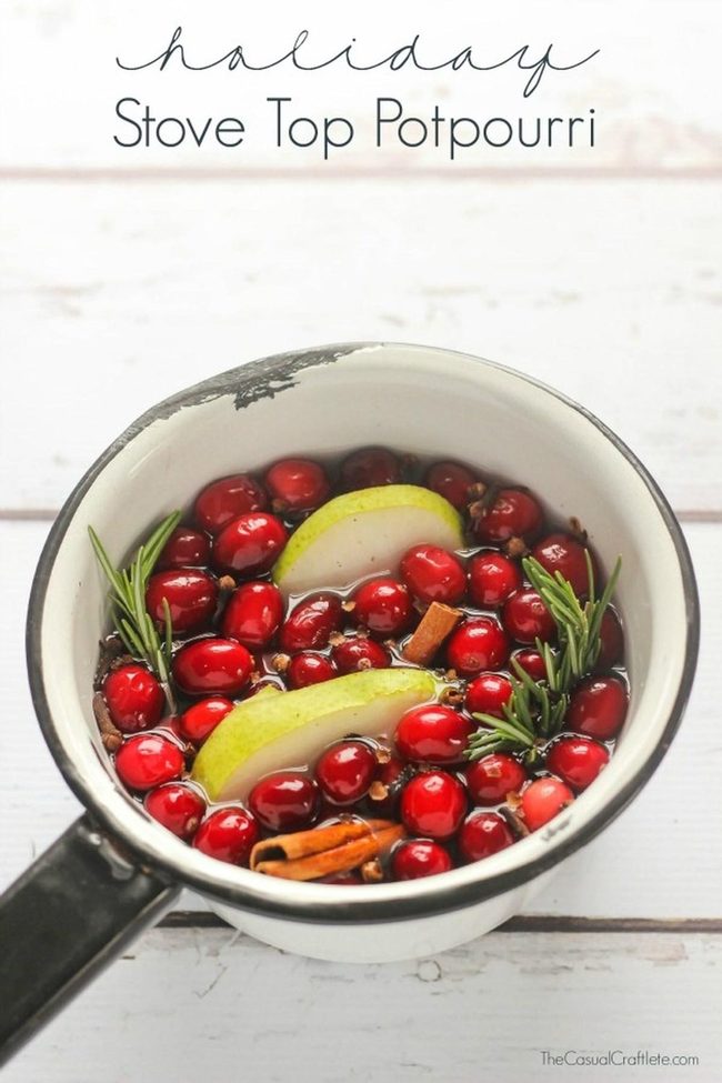Cranberry Rosemary Punch Red
