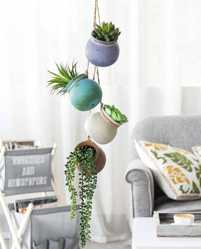 Terra Cotta Succulents Wall Garden