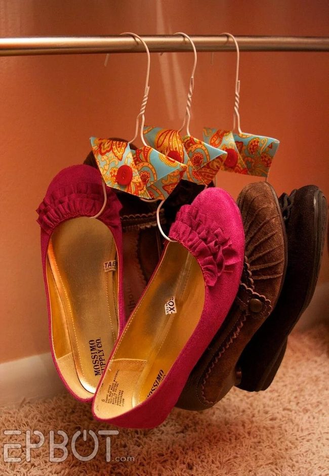 Colorful Flip-Flop Wall Display