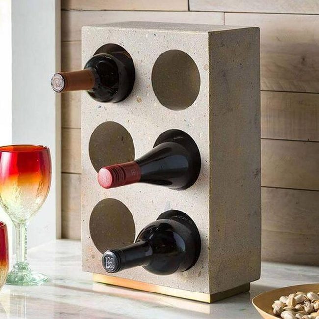 Concrete Wine Hovering Circles