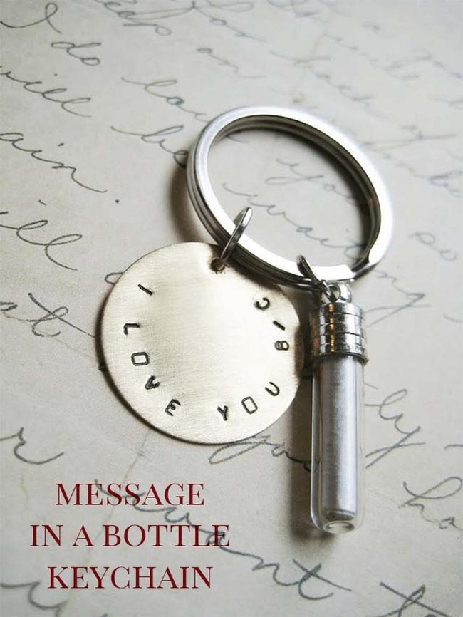 Secret Message Keychain