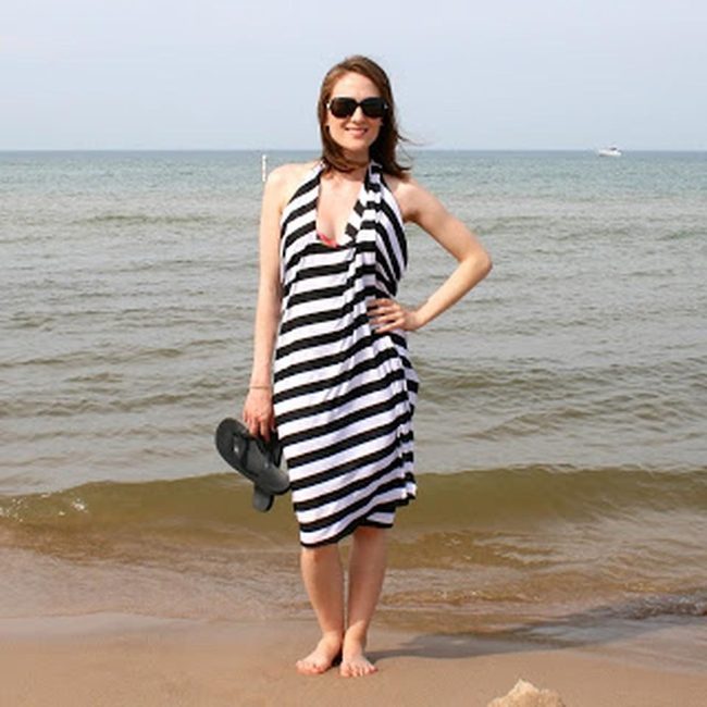 Black Striped Coastal Confidence