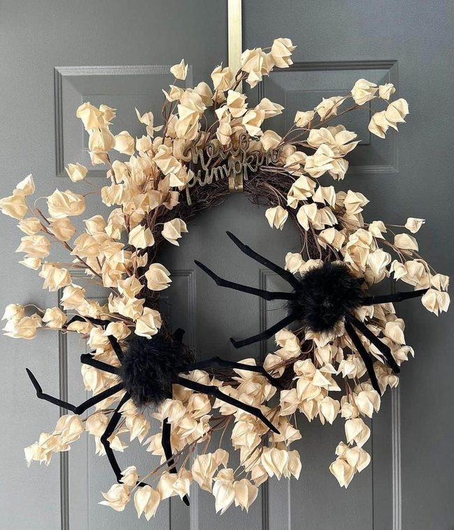 Gray Door Halloween Welcome