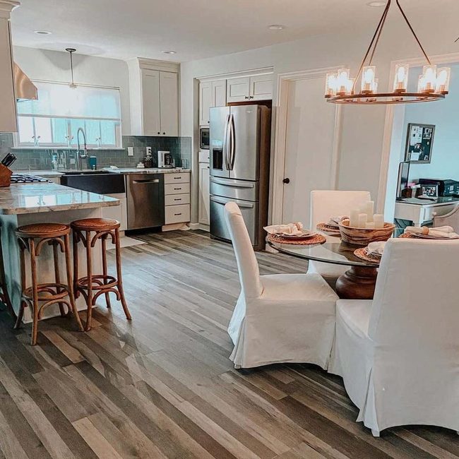 Golden Wood Kitchen Gathering