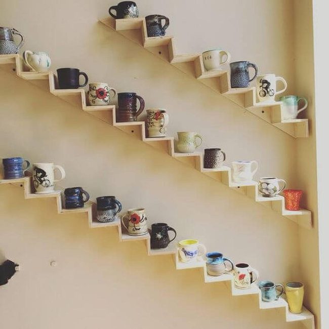 Colorful Mugs, Living Gallery