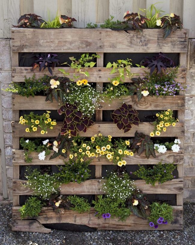 Natural Wood Plant Tower