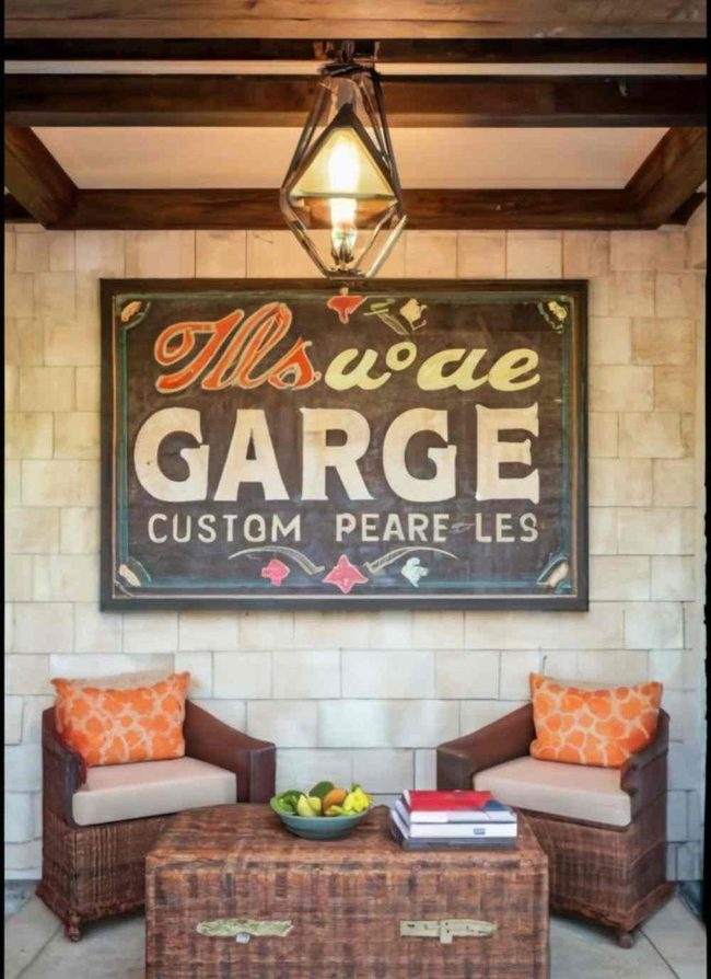 Personalized Wooden Garage Signs