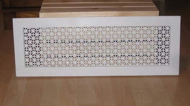 White Triangle Vent Geometry