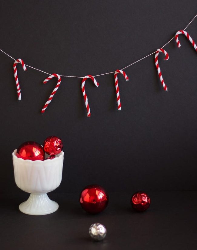 Red And White Striped Festivity