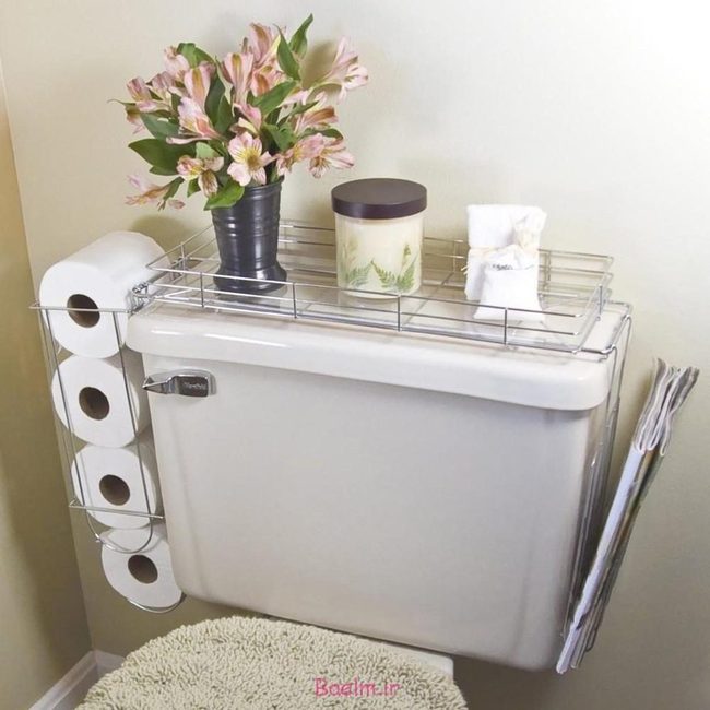 Wire Bathroom Storage Organizer