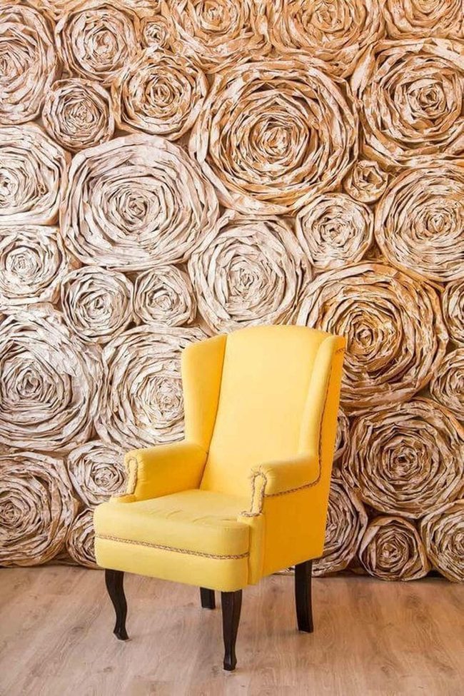 Beige Book Page Blossoms