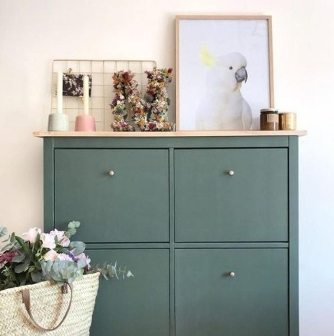 Green Cabinets, Botanical Warmth