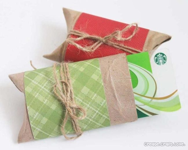 Cardboard Tubes, Festive Gift Holders