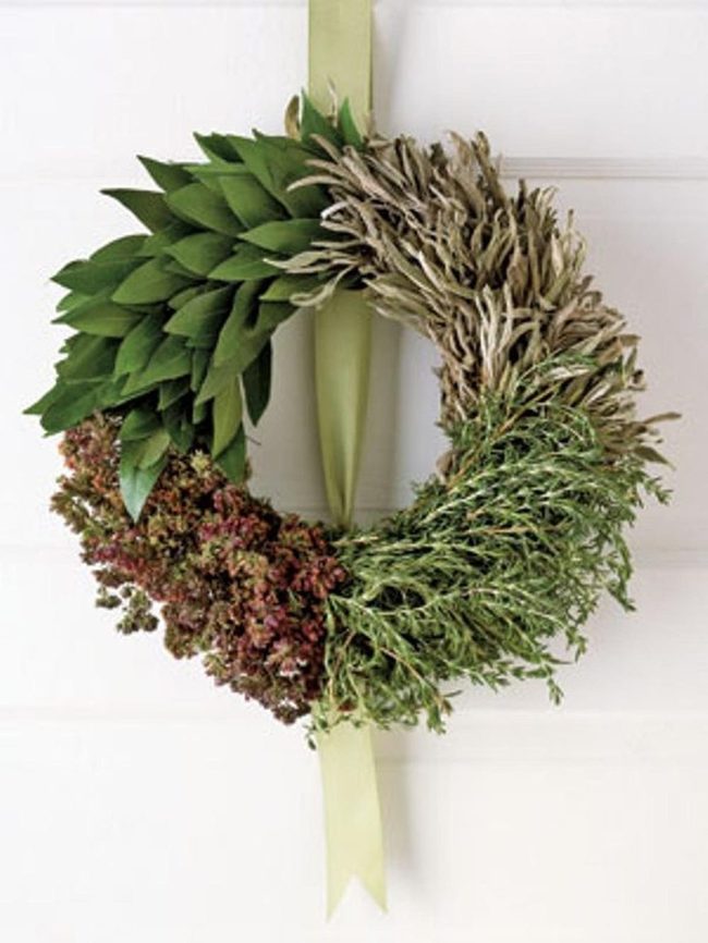 Deep Green Botanical Wreath