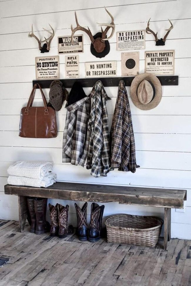 Weathered Wood Entry Hall