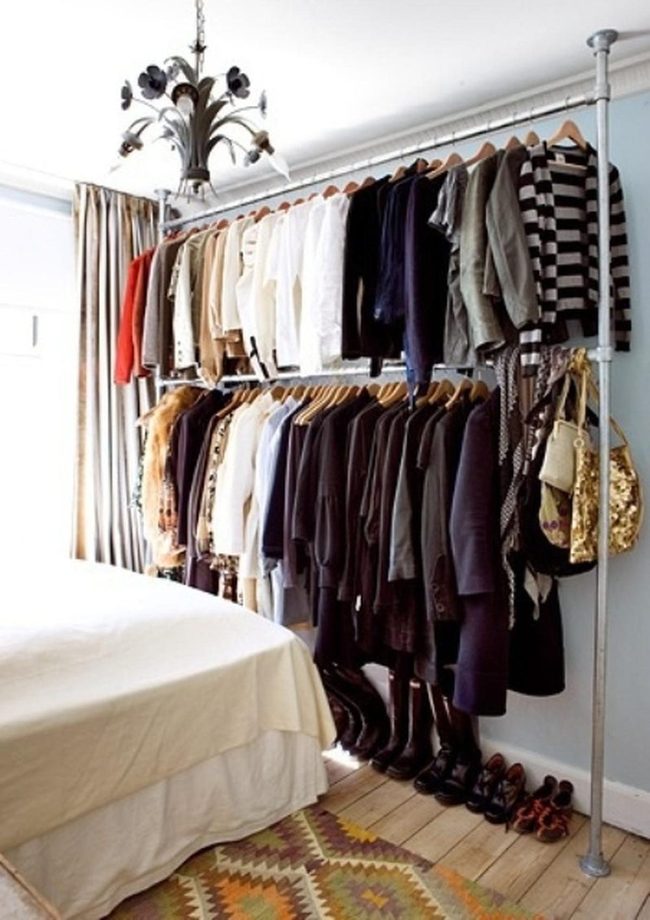 Sunlit Bedroom Storage Rainbow