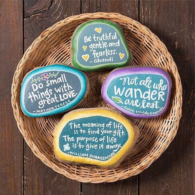 Painted Stones, Brilliant Wisdom