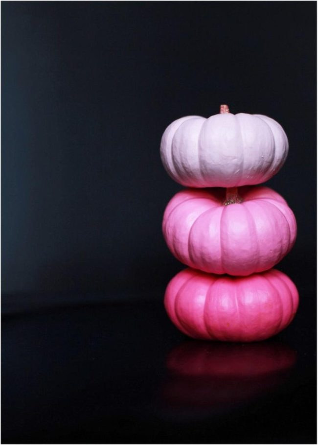 Pink Pumpkin Stack Radiance
