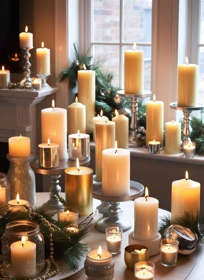 Layered Gold Candlelight Magic
