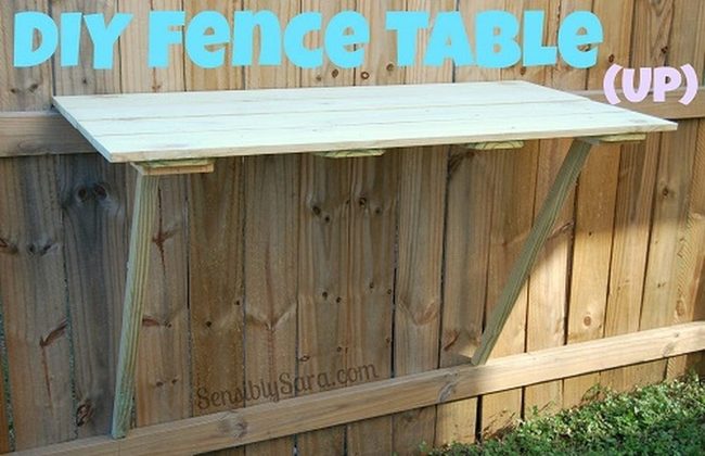 Weathered Fence Wood Dining Table