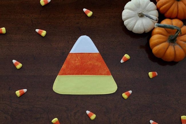 Candy Corn Cloth Statement