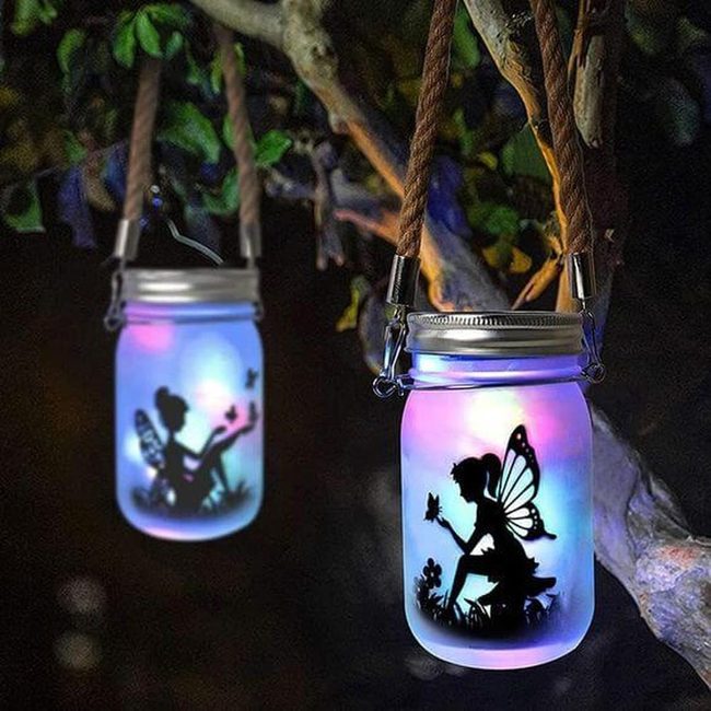 Glowing Fairy Jar Lanterns