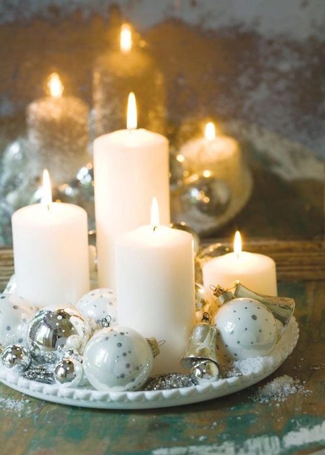 White Candles, Silver Sparkle