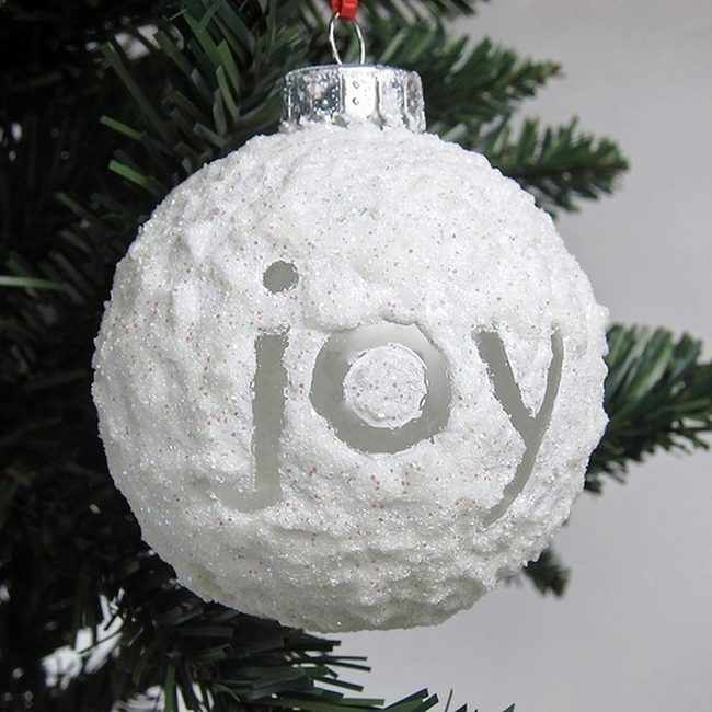 White Ceramic Joy Spheres