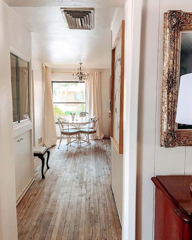 Sunlit Breakfast Nook With Wood Floors