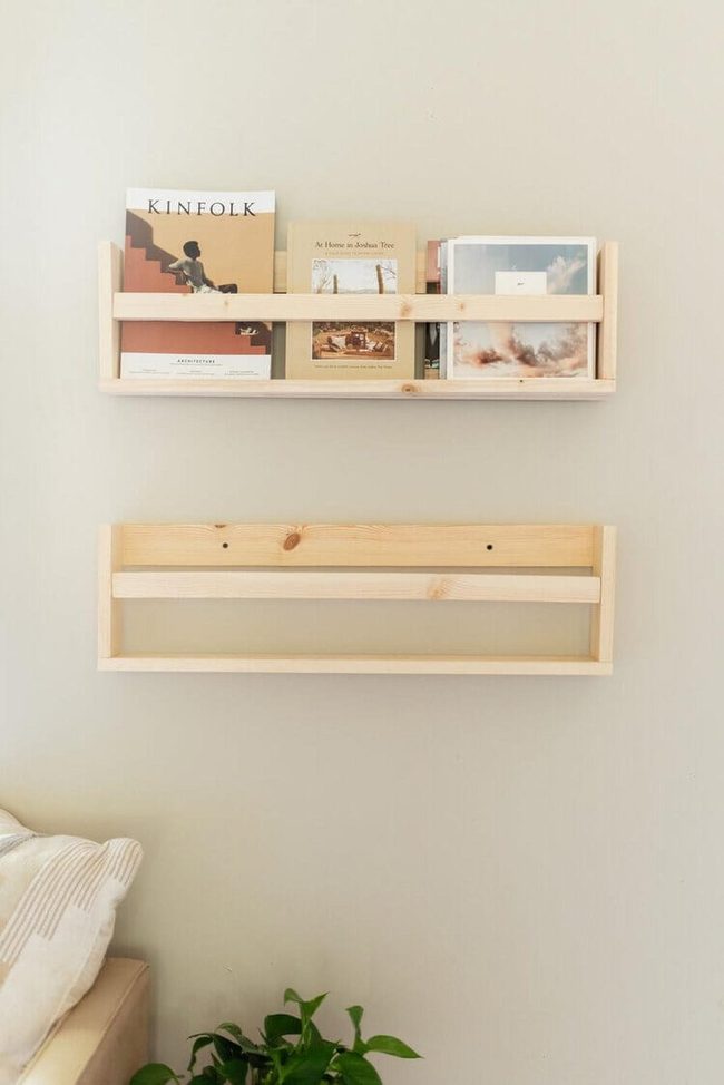 Wooden Shelves, Endless Display