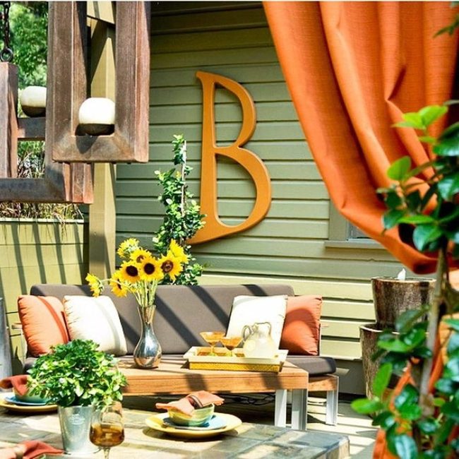 Sunflowers Orange Garden Retreat