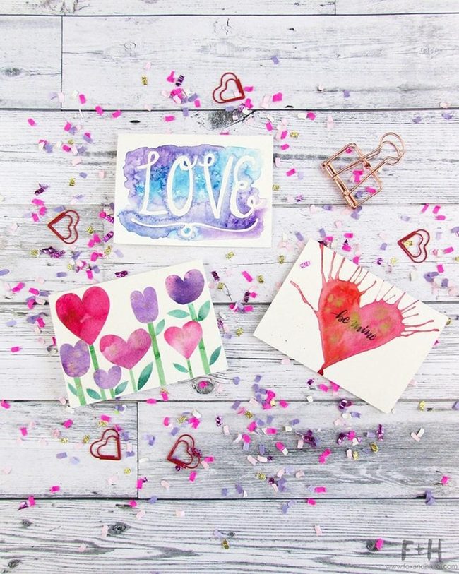 Red Heart Love Letters