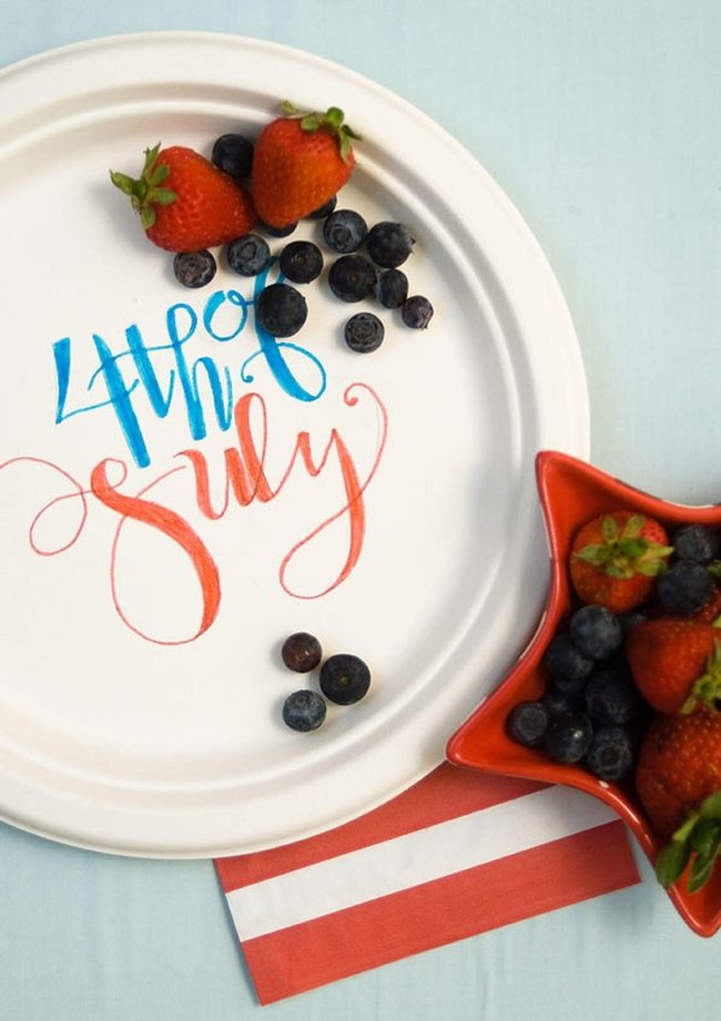 Berry Patriotic Table Spread
