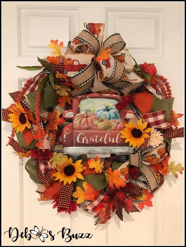 Autumn Abundance Handmade Wreaths