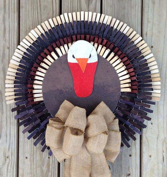 Grumpy Turkey Wreath Masterpiece