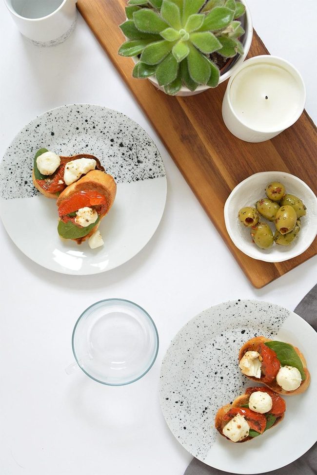 Tomato Toast Mediterranean Table
