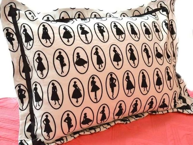 Patterned Pillow Sham Diy
