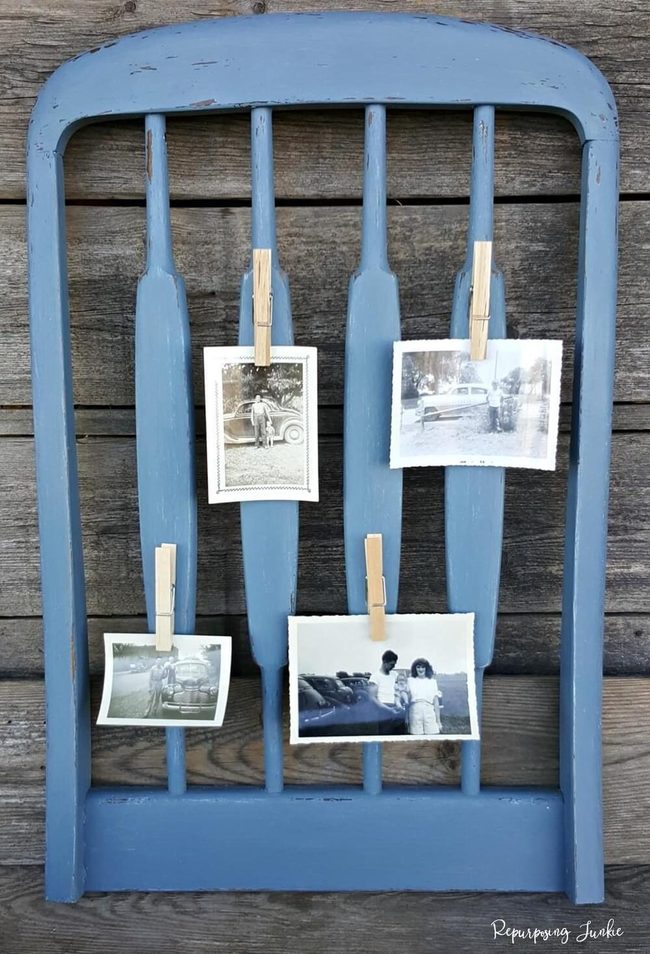 Painted Chair Photo Board