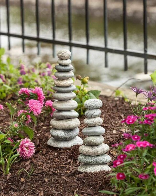 Gray Stone Zen Garden