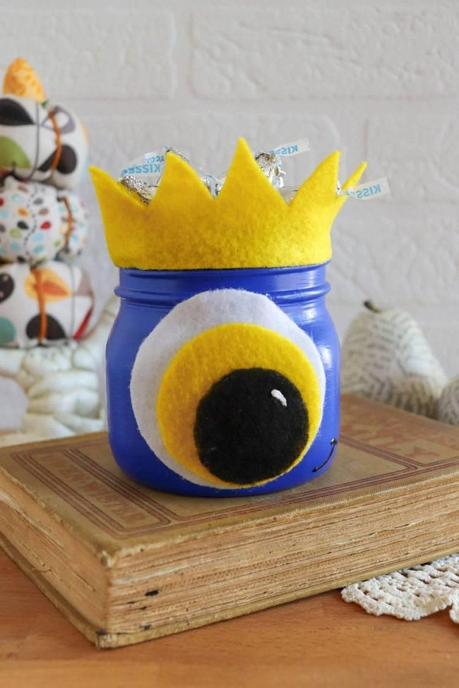 Felt Monster Candy Jar