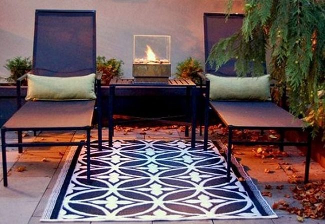 Terracotta Tabletop Fire