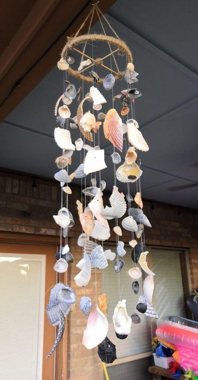 Seashell Coastal Wind Chimes